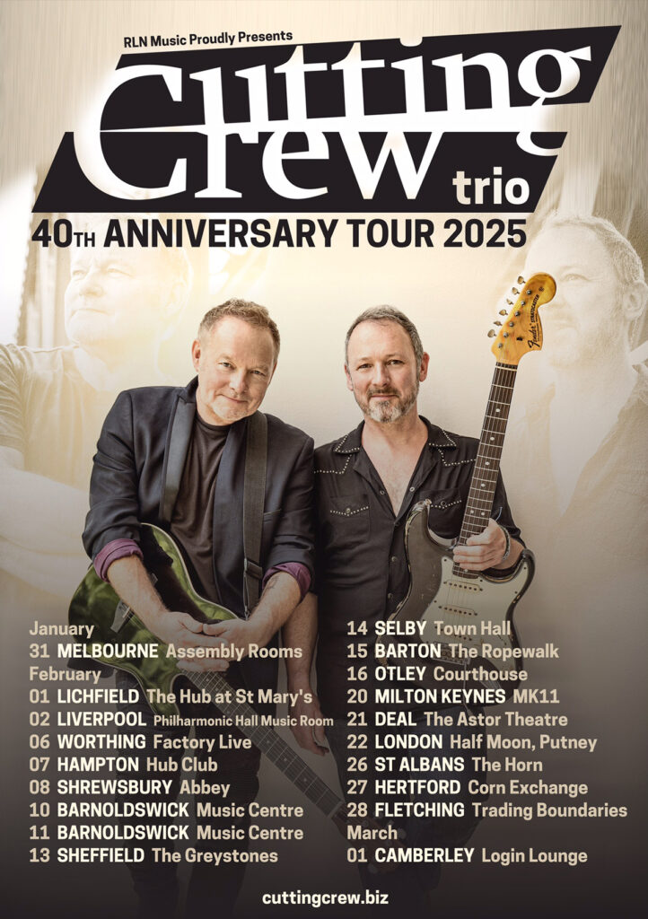 Cutting Crew 40th Anniversary Tour 2025